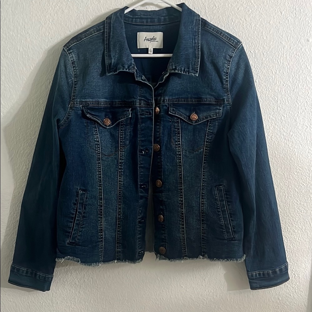 Angels Blue Jean Jacket Classic Denim Style
